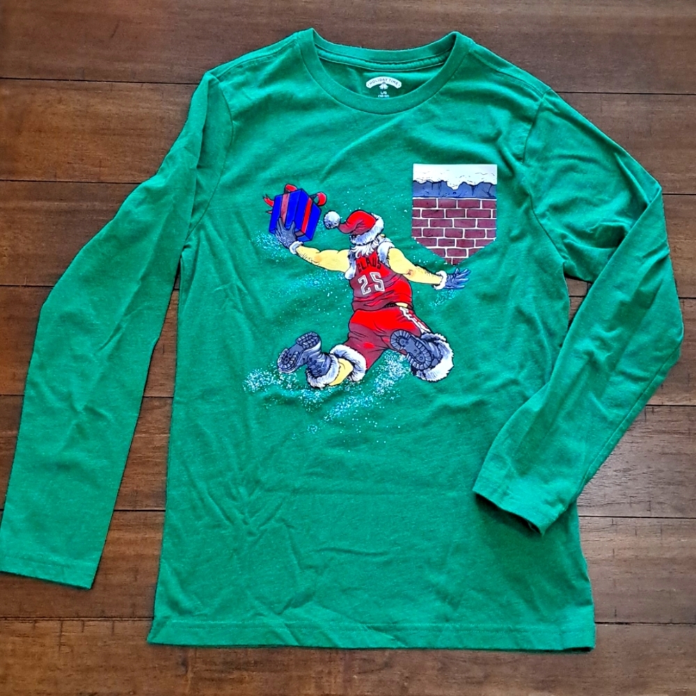 Boys Christmas Santa T-shirt